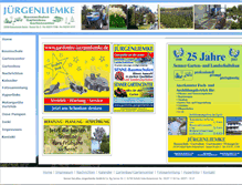 Tablet Screenshot of juergenliemke.com